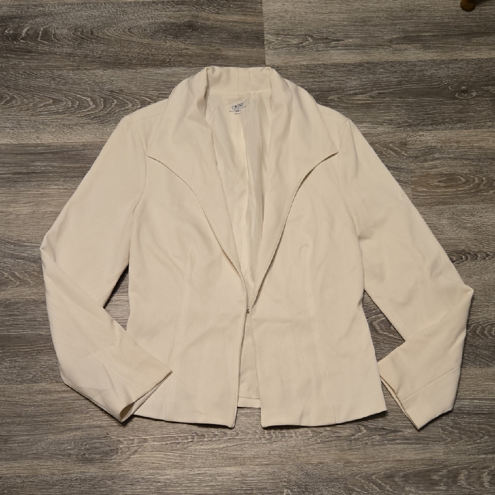 Vintage Cache Cream Blazer Sz 10